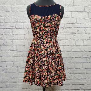 F21 Floral Sleeveless Dress - Sz Small NWT